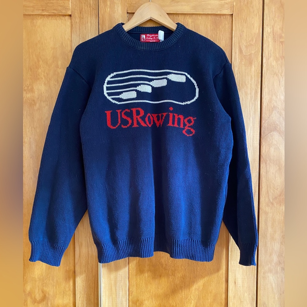 Rowing blazers Binghampton U.S. Rowing navy sweater size M